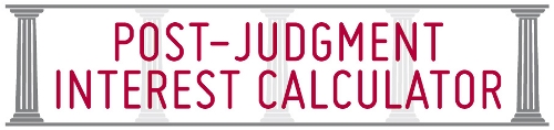 judgment interest calculator
